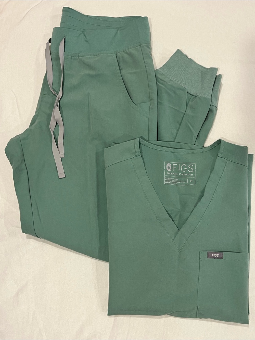 FIGS Scrub Set Medium Jade